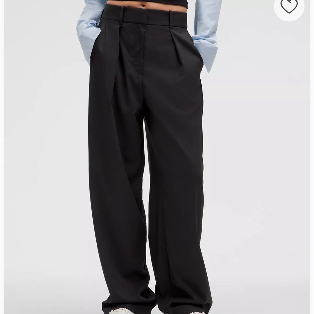 Lululemon Pleat-Front High-Rise Trouser Regular Pants - Picture 2 of 4